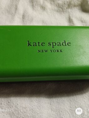 Kate Spade Green Sunglasses/Eyewear Case